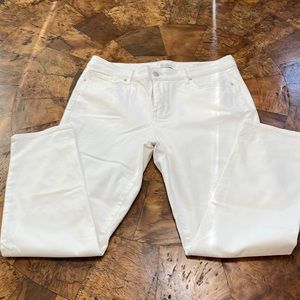 Jessica Simpson white jeans